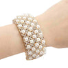 Pearls Rhombus Crystal Bracelet