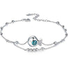 Cute Fish Design 925 Silver Anklets