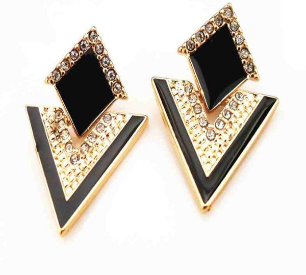 Fashion Crystal Stud Earrings