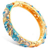 Bohemian Crystal Enamel Bangle