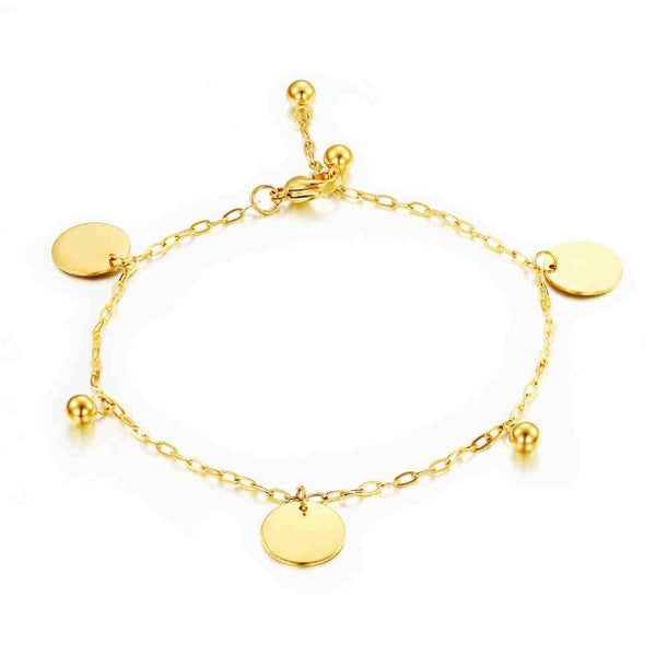 Luckey Letter Star Anklets